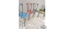 Chaises en fer