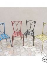 Chaises en fer