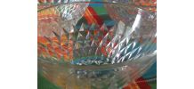 Lot de 3 Bols en verre moulé et ciselé de la marque vereco m