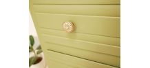 Commode vintage kaki