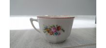 Tasse à thé fleurie