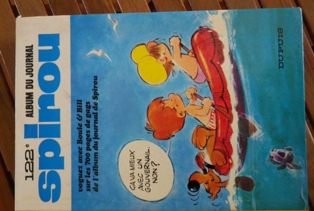  RECUEIL ALBUM SPIROU 122 DE 1971