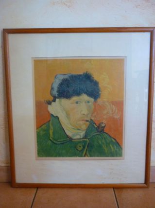 Van Gogh Reproduction de l'autoportrait à l'oreille bandée