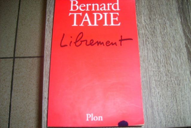 Livre Bernard Tapie 