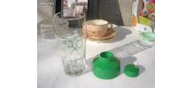 Shaker Vintage Vert Motif Tennis Raquette 