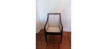Fauteuil double cannage