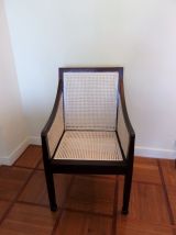 Fauteuil double cannage