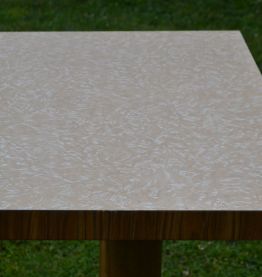 Table bistrot vintage - années 40/50 - bois/formica
