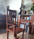 Table en teck massif avec ses 6 chaises