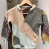 Tricot main, laine, enfant 5/8 ans