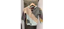 Tricot main, laine, enfant 5/8 ans