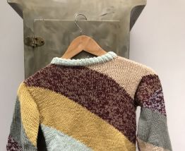 Tricot main, laine, enfant 5/8 ans