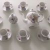 Service 10 pièces en porcelaine à motifs fleuris Barock Self