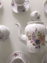 Service 10 pièces en porcelaine à motifs fleuris Barock Self