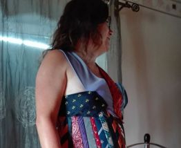 Robe cravate