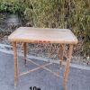table rotin vintage 