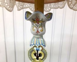 paire de lampe porcelaine Amavie