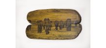 Bois Flotté Photowood éléphant
