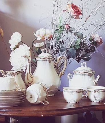 Service à café de Limoges,1850-1870 Léon Sazerat