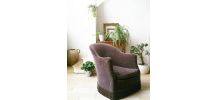 Fauteuil crapaud ancien