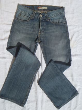 jeans  levis 512 Bootcut Homme  , bleu  T 38