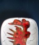 Plat Vallauris motif poisson