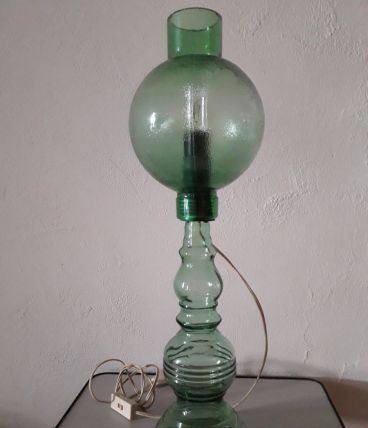 LAMPE DE TABLE VERRE