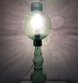 LAMPE DE TABLE VERRE