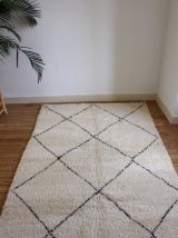 Tapis beni ouarain tissé main
