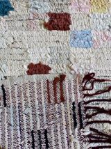 Tapis boucherouite noué main
