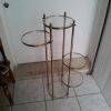 étagère en verre à 5 étages