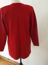 Gilet long Le Minor en  maille vintage Fabriqué en France