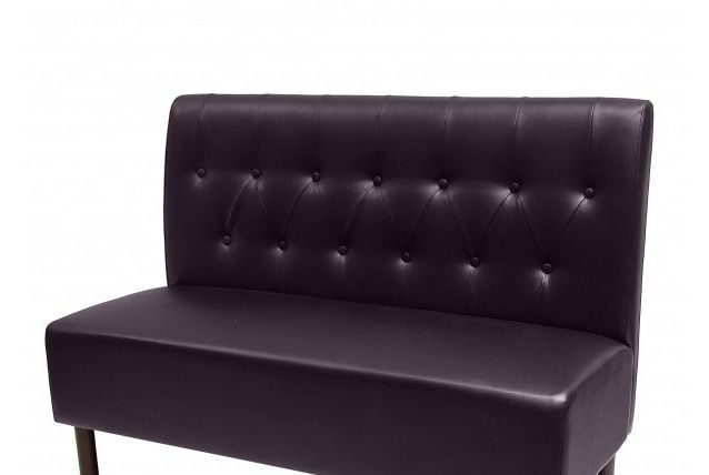 Banquette vintage de restaurant CHOCOLAT