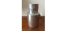 Pot à lait aluminium 1,5L années 50