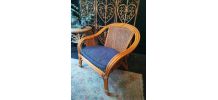 Fauteuil en rotin. Vintage