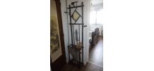 porte manteau bambou