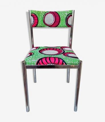 Chaise wax Collomb Création année 70
