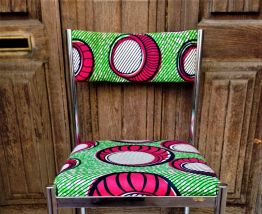 Chaise wax Collomb Création année 70
