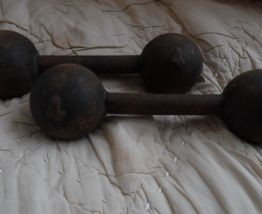 anciennes halteres