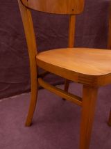 Paire de chaises bistrot Thonet, années 50