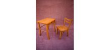 Bureau et chaise Baumann