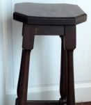 BAR VINTAGE BOIS MASSIF et miroir vieilli