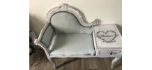 Banquette telephone relookee 