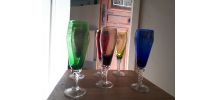 lot de 6 coupes à champagne