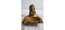 Cendrier vide poche bronze tête de pharaon égypte