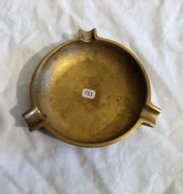 Cendrier laiton/bronze vintage classique