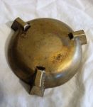 Cendrier laiton/bronze vintage classique