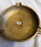 Cendrier laiton/bronze vintage classique