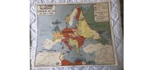 Affiche scolaire ancienne 90 x 75 n° 19 &amp;amp; 20