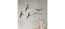 Oiseaux en laiton 